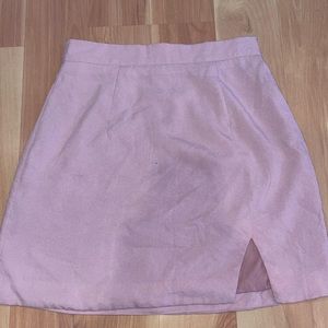 princess polly pink mini skirt sm